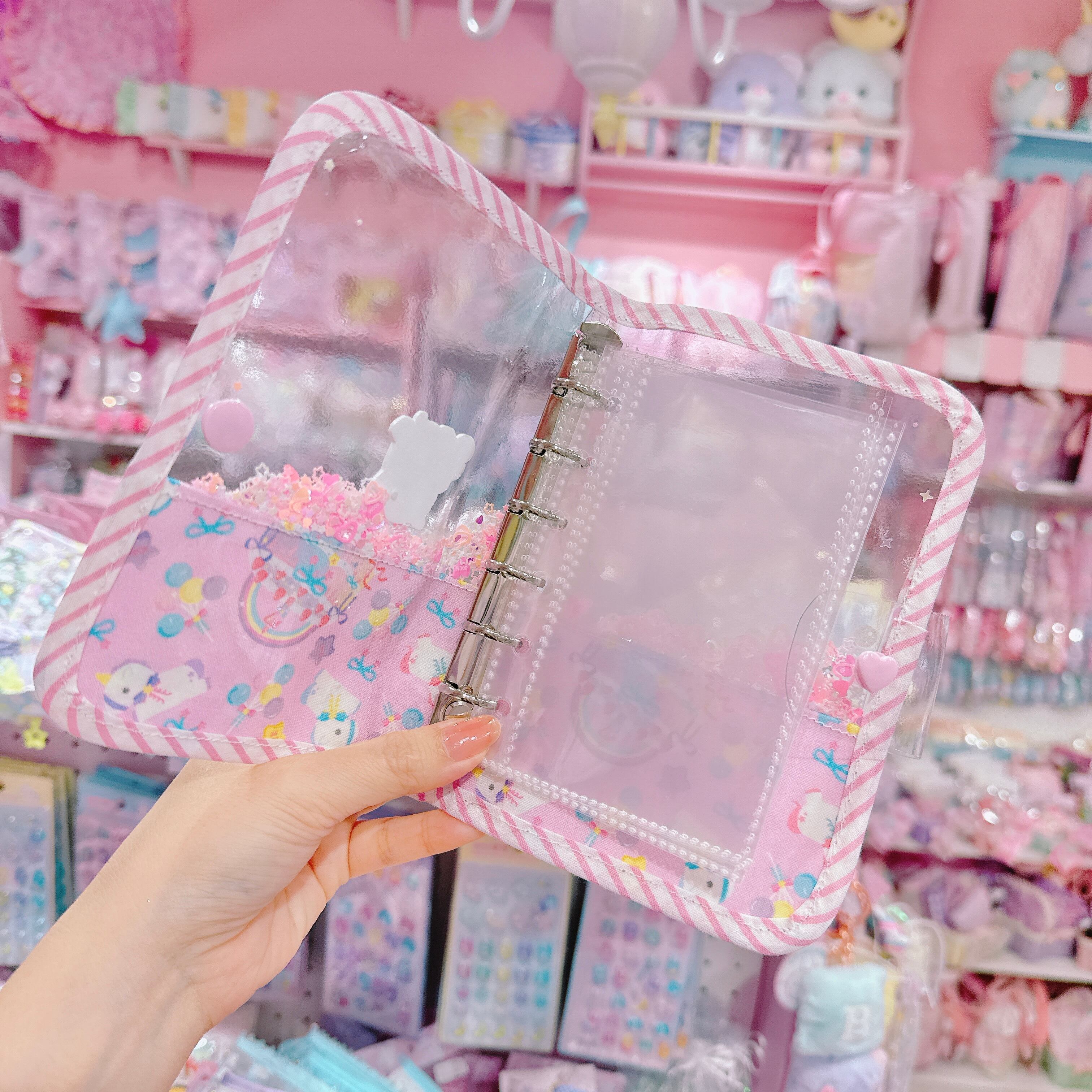 【K6】87-26切替シール帳（A7サイズ）