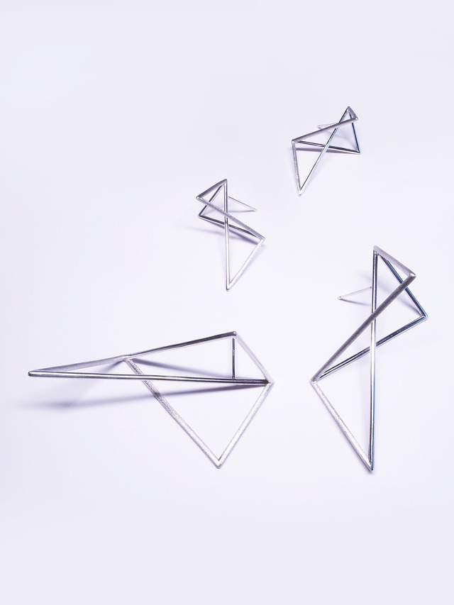 Atrium - Single Earring - S - EG