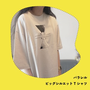 パラレル ビッグシルエットTシャツ