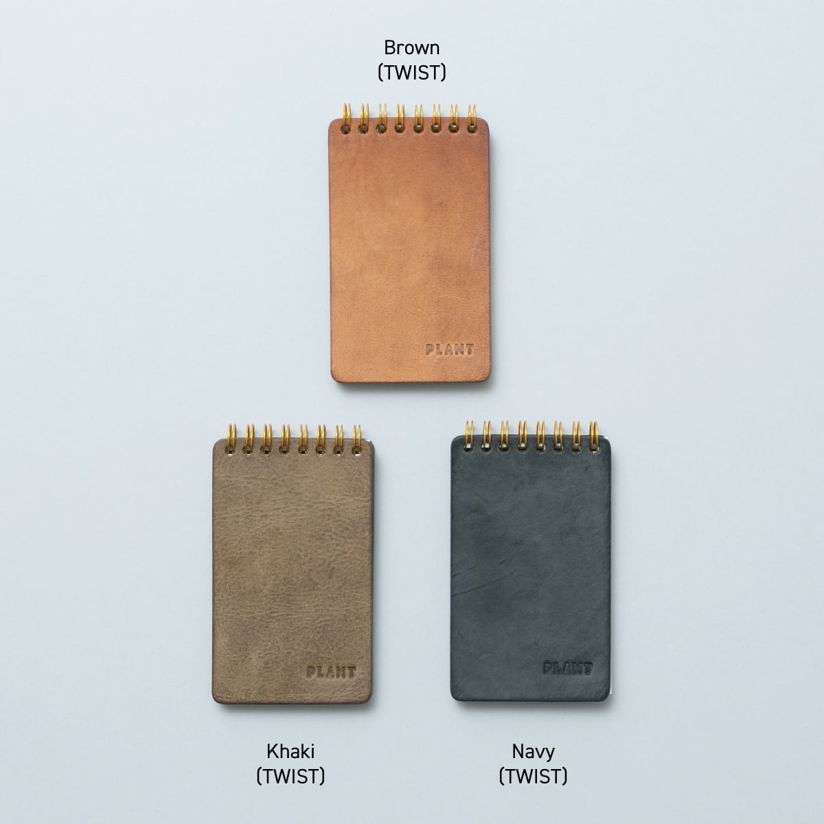 めもページ レザーリングノート:メモサイズ | PLANT