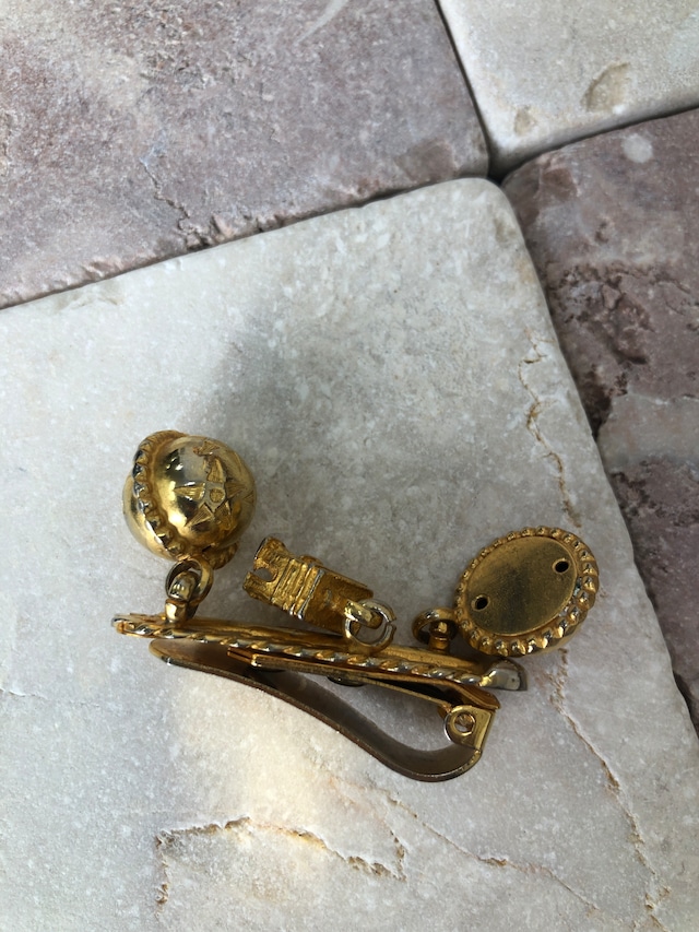 CELINE セリーヌ スターボール 凱旋門 クリップ ゴールド vintage ヴィンテージ オールド yufikc