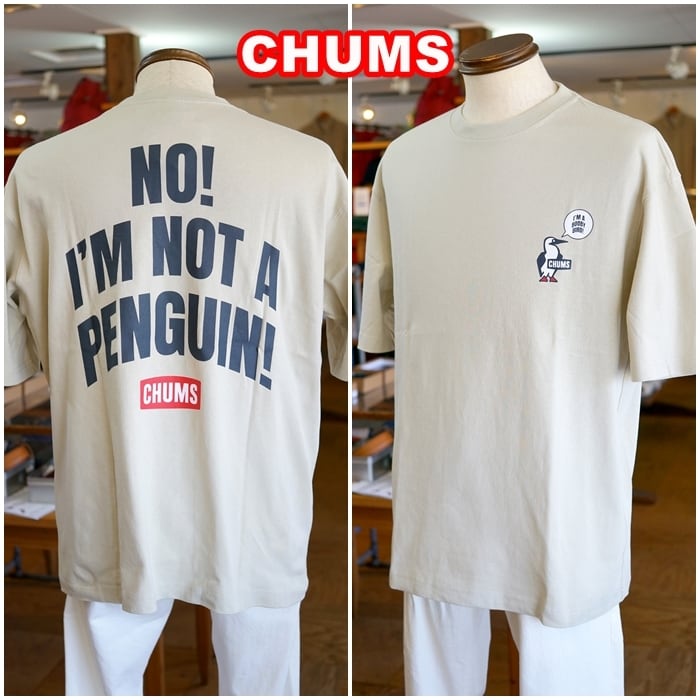 CHUMS チャムス オーバーサイズT ビッグサイズT CH01-2168 カットソー