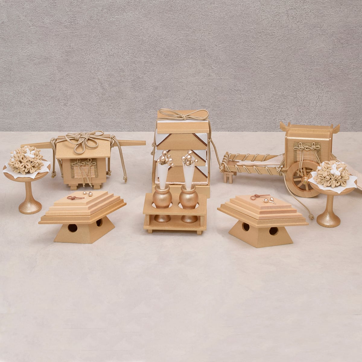 雛人形 五人飾り【花の季】HANANOKI｜収納式三段飾り｜おしゃれ