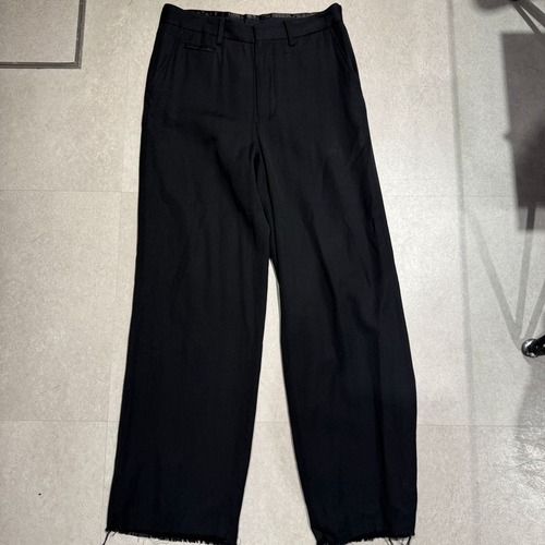 Midorikawa ミドリカワ 19AW WIDESLACKS スラックス MID19AW-P02A ブラック size:S 【表参道06】