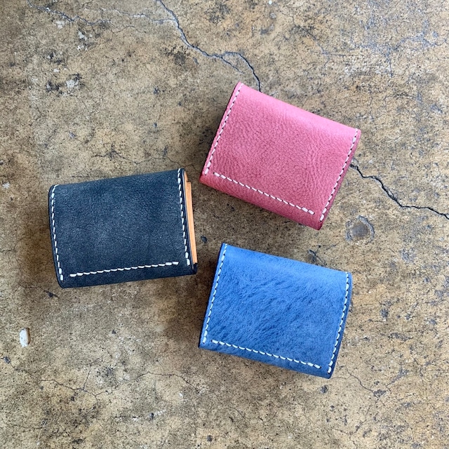 Compact Wallet ／Alaska Leather ＜別注＞