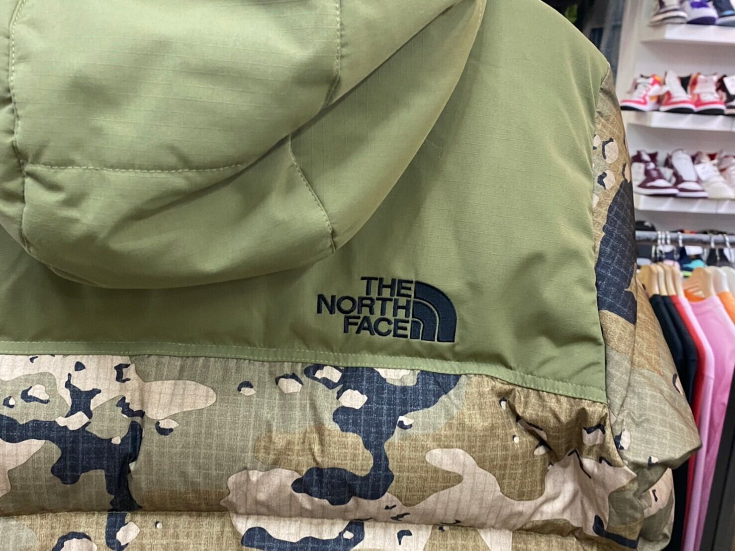 THE NORTH FACE NUPTSE RIDGE PARKA CAMO SMALL 61776 | BRAND BUYERS  