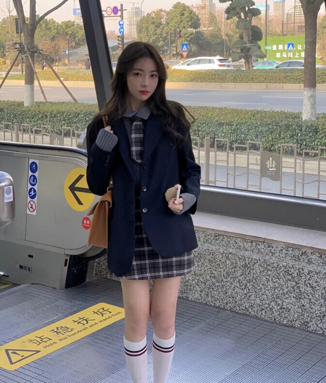 オータムショートジャケット セーター スカート 秋物 モンロー46206741412