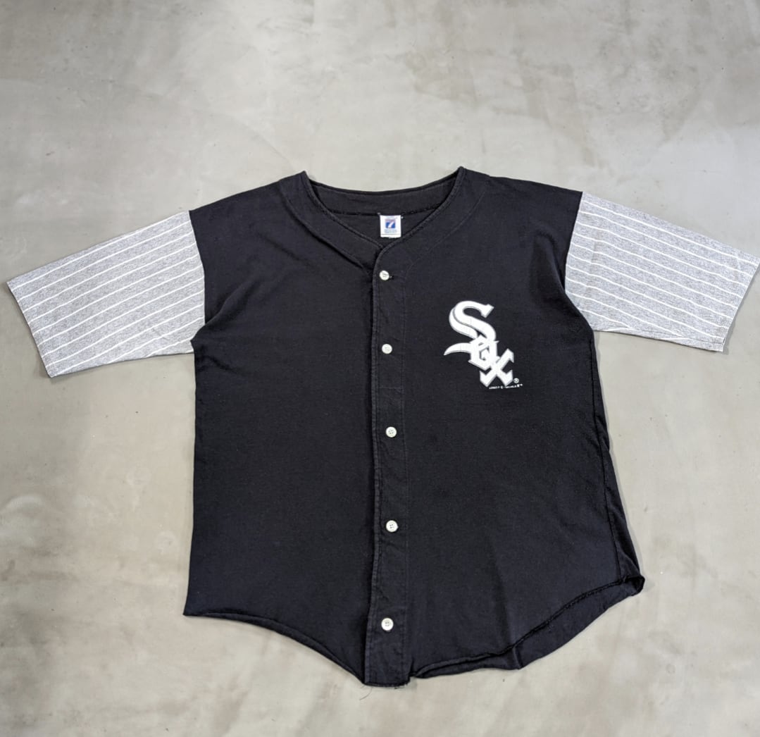 90s logo 7 mlb white sox baseball shirt 小岩店 | What'z up