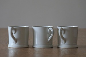 19th C. Pearlware Shaving Mug B