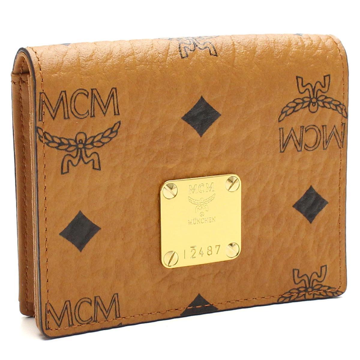エムシーエム (MCM) HERITAGE 名刺入れブラウン系 | kinashion 