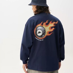 フレイムグラフィック ロングスリーブシャツ A1990