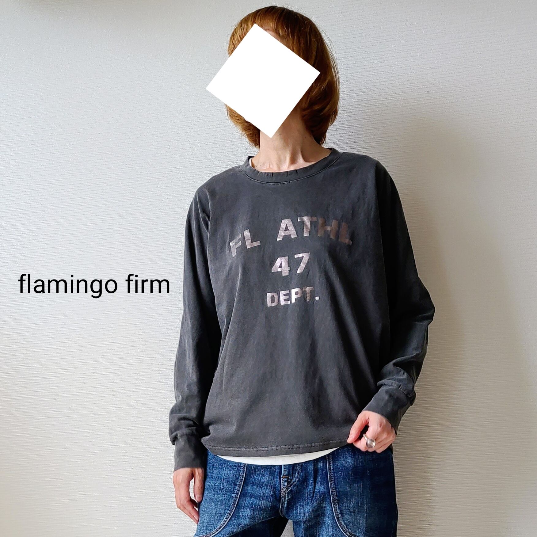 【flamingo firm】FLロゴ ロンT(150258)