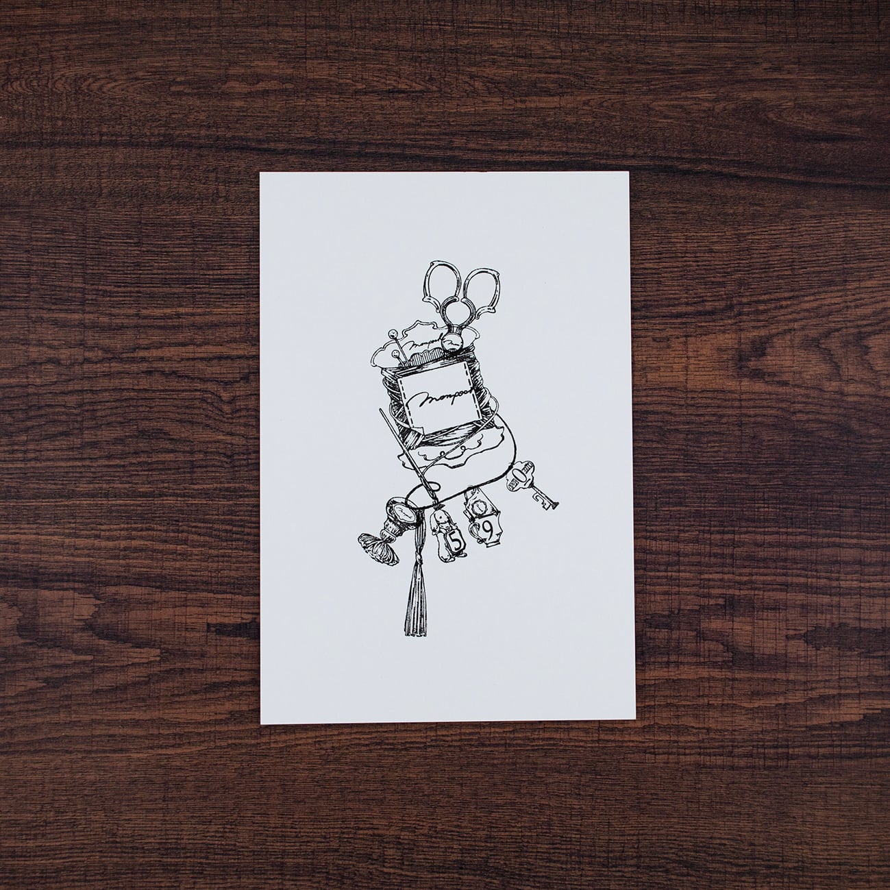 0-9 precious」 number stamp set | monpoche