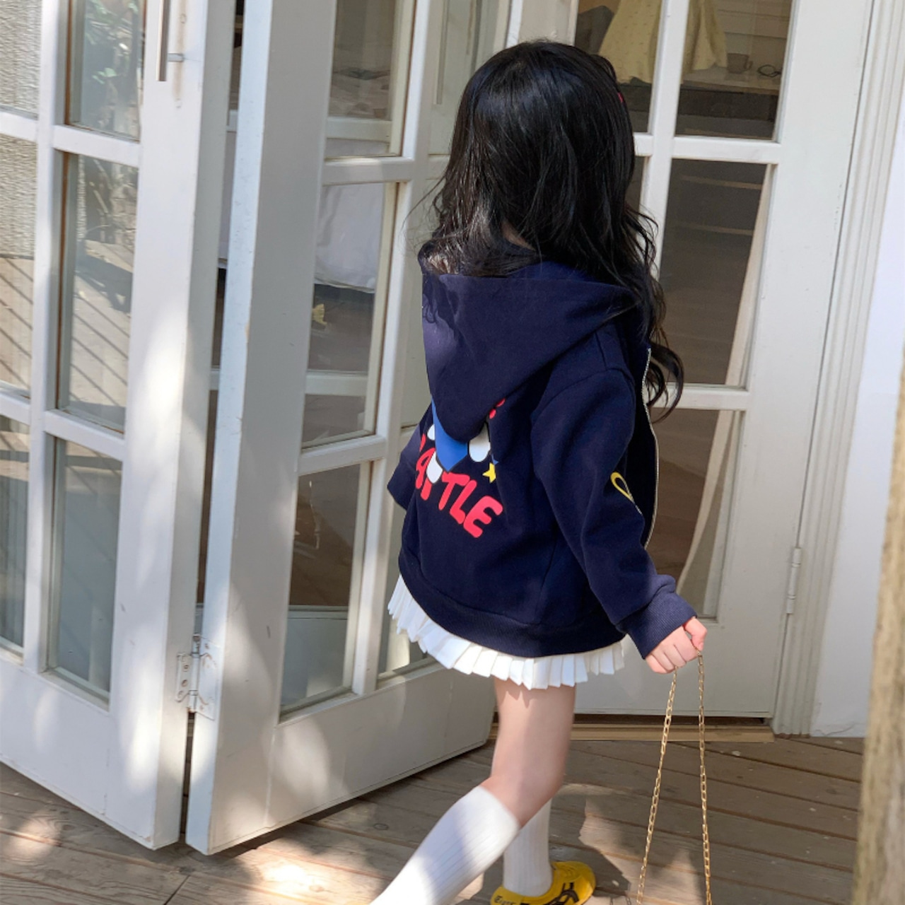 夏韓国風パンツ付きスカート