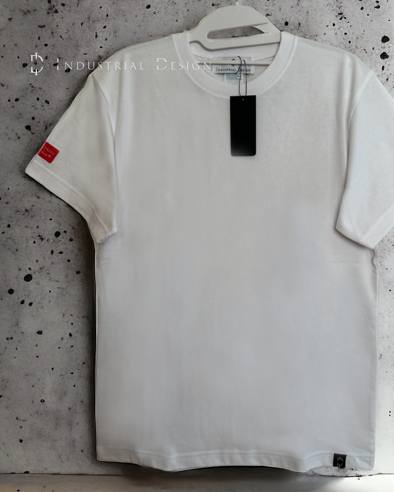 IDステッチタグTシャツ (white) | 【 I DESIGN】アイ・デザイン公式