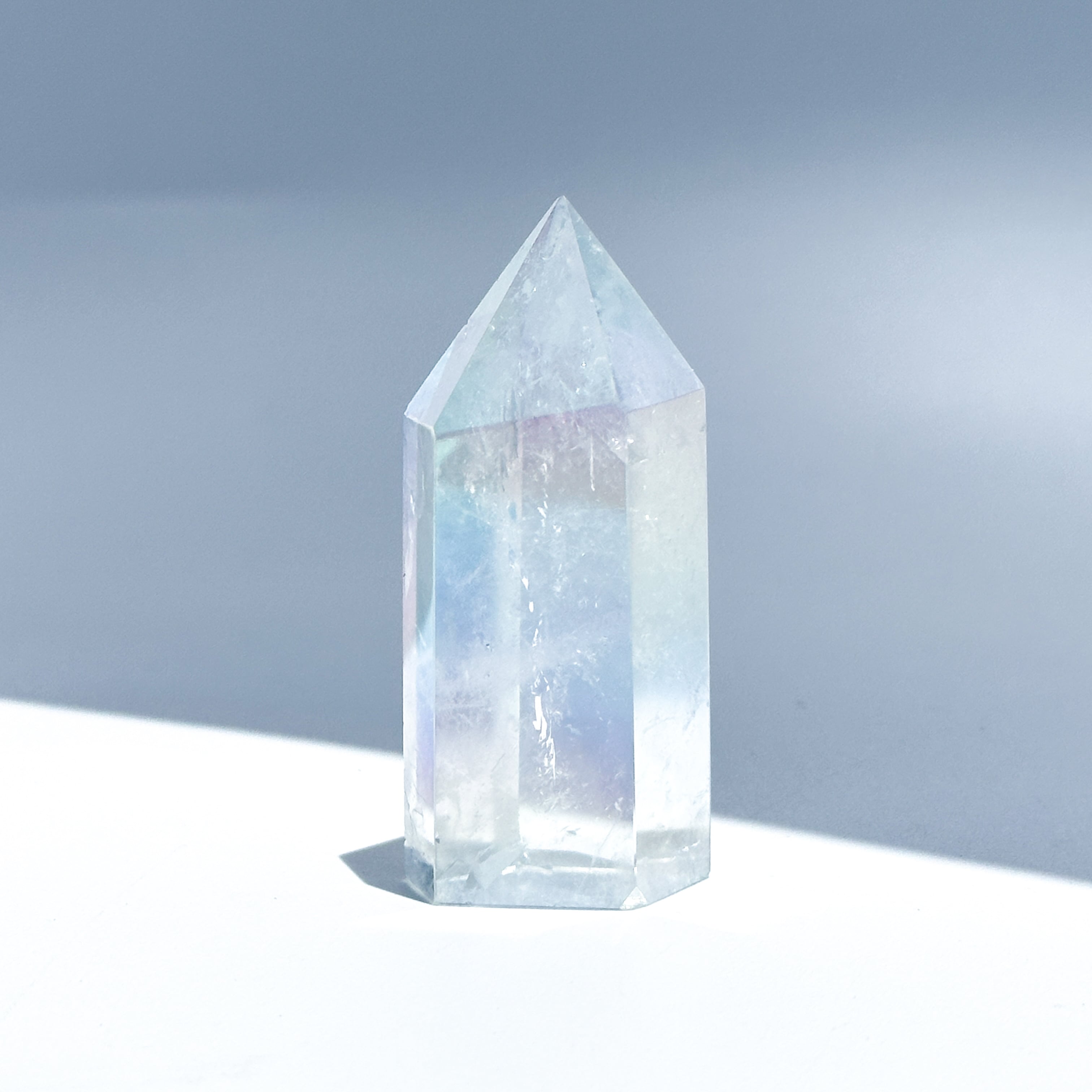 透明感◎エンジェルオーラクォーツ タワー 01◇ Angel Aura Quartz