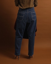 1950-60's Unknown / Side Zip Ranch Denim Pants