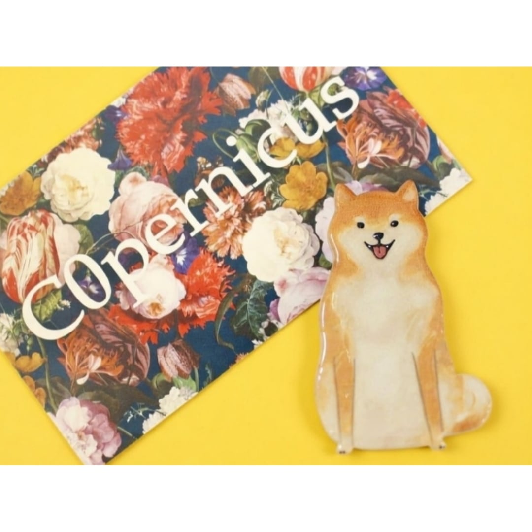 柴犬/仔犬モチーフのヘアクリップ/前髪用ヘアクリップ/子供用ヘアクリップ送料220円〜C0pernicus