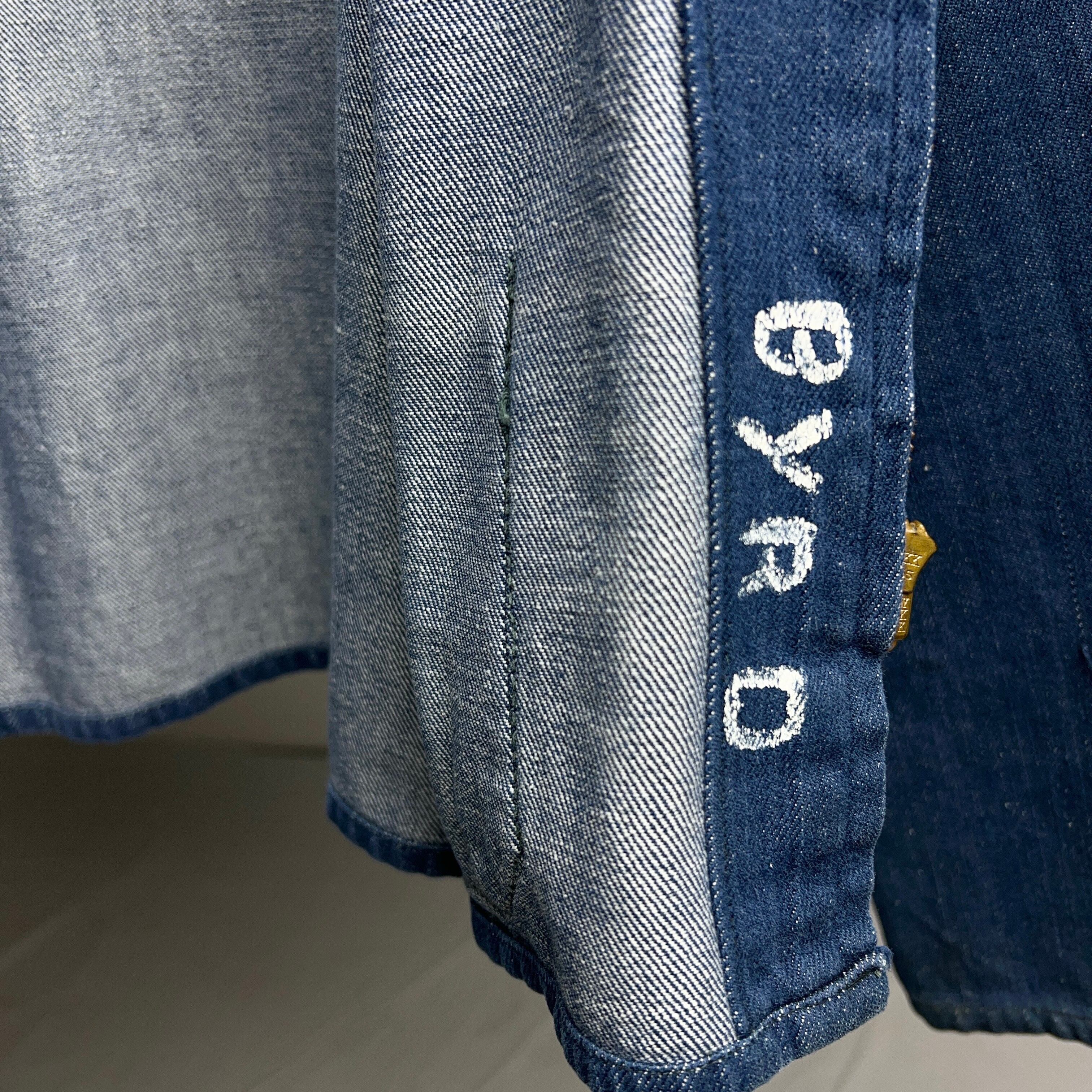 1960's U.S.NAVY Souvenir Denim Coverall Jacket VATDYE 60年代