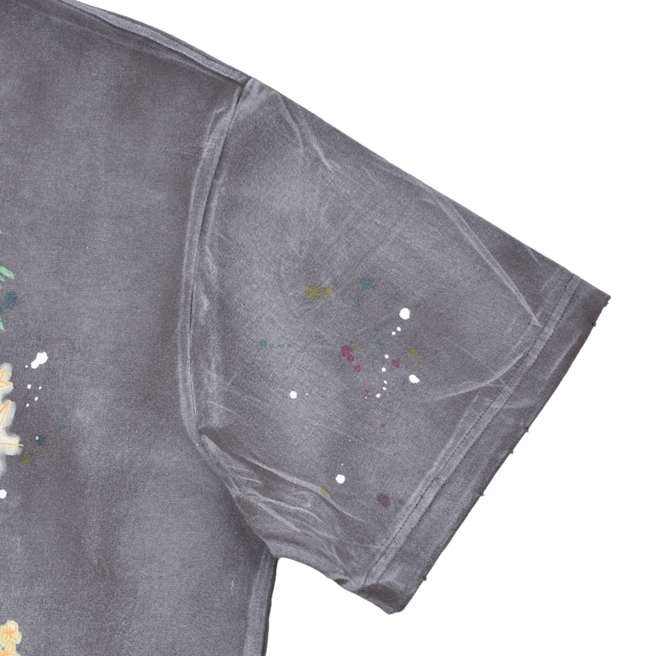 【WE11DONE】CHARCOAL DIRTY PAINTING T-SHIRT - 5