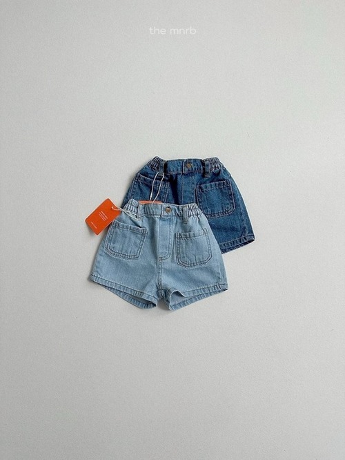 【 minirobe / 予約 】Open Pocket Pants