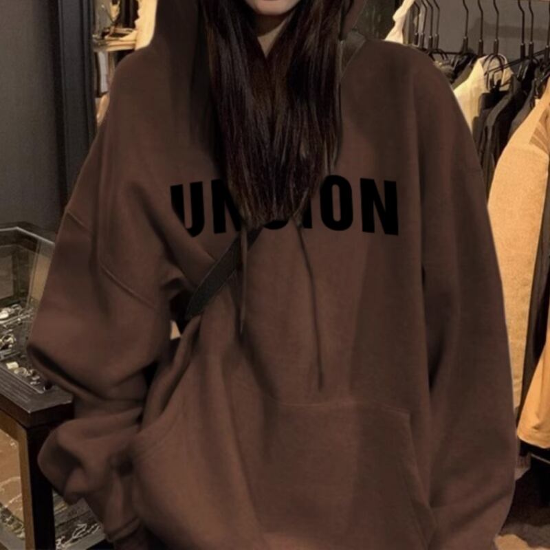 オーバーサイズ長袖フーディー 00203