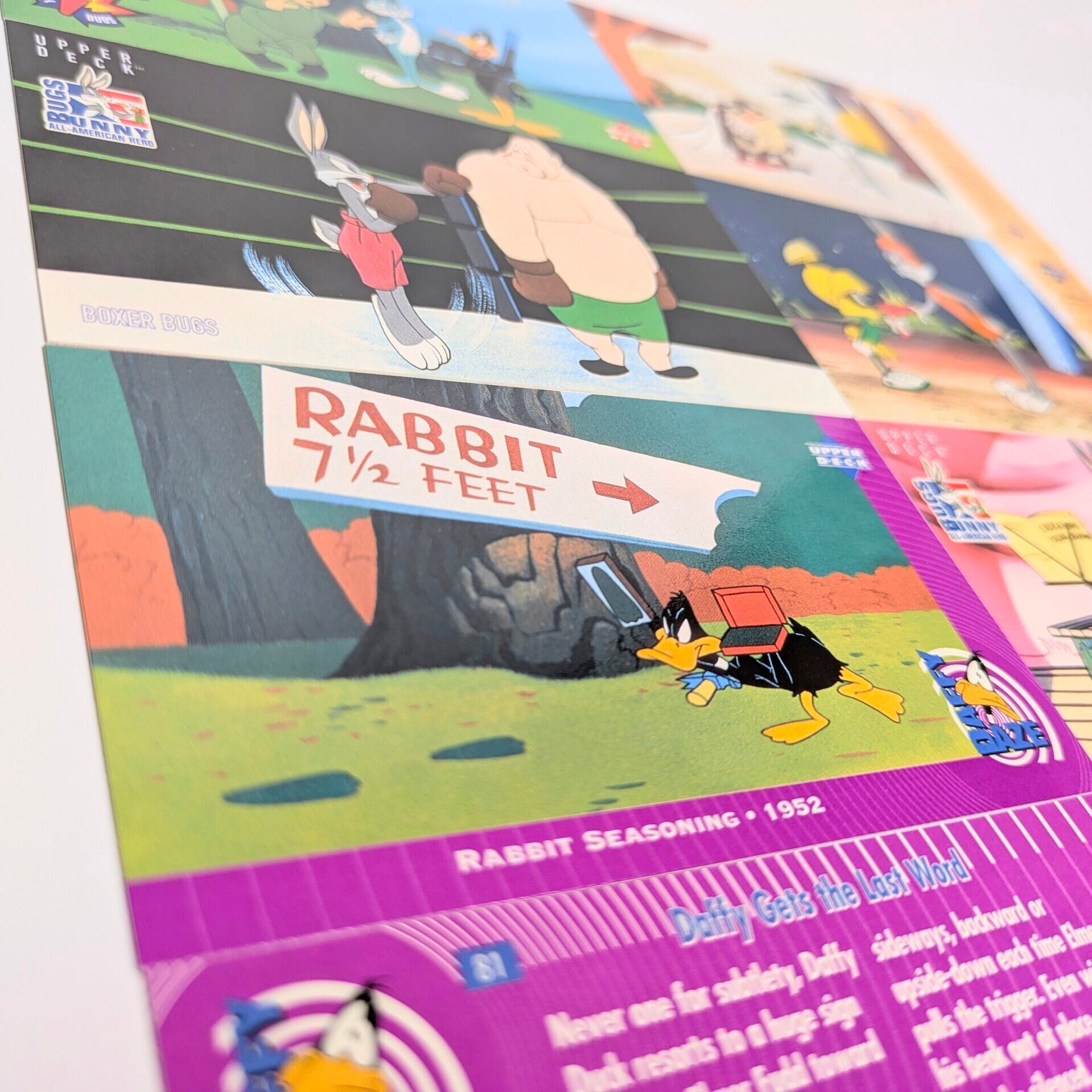 ♧ 送料無料!☆1996年製 UPPER DECK【 ALL-TIME TOONS    ( オールタイム トゥーンズ  】Look for TOON Time Capsule™ &CLASSIC EC INK CEL Cards / VINTAGE トレーディングカード単品 (1個=7CARDS)〚アメリカン雑貨 アメトイ〛