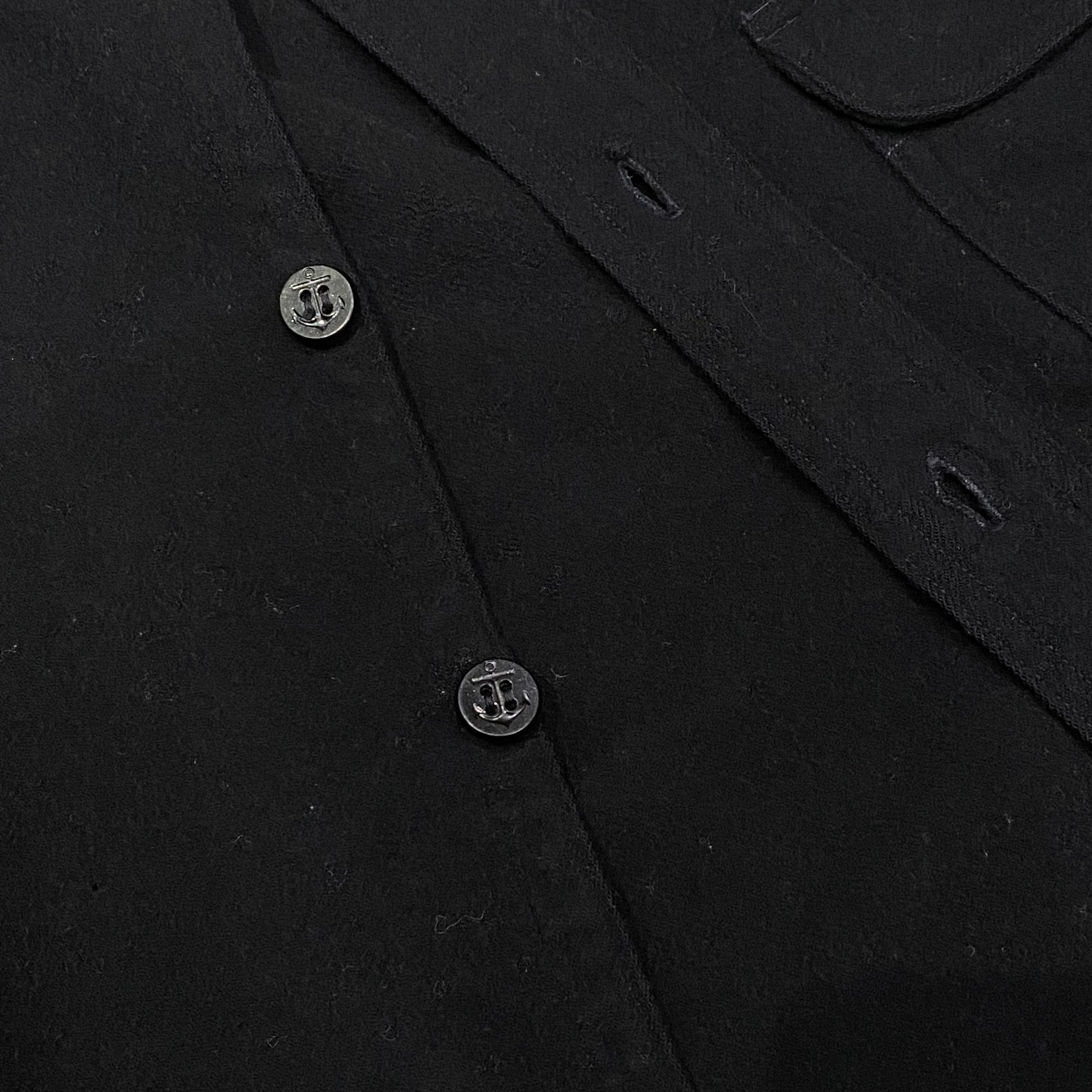 40s US NAVY CPO Shirt 40年代 アメリカ海軍 CPO シャツ 片ポケ 錨