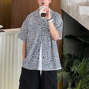 Leopard pattern shirt 0700