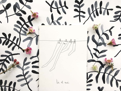 カード Toi et Moi "あなたと私"