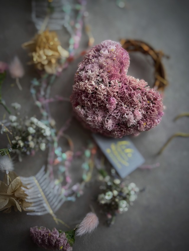 miniリースのフラワーモビール