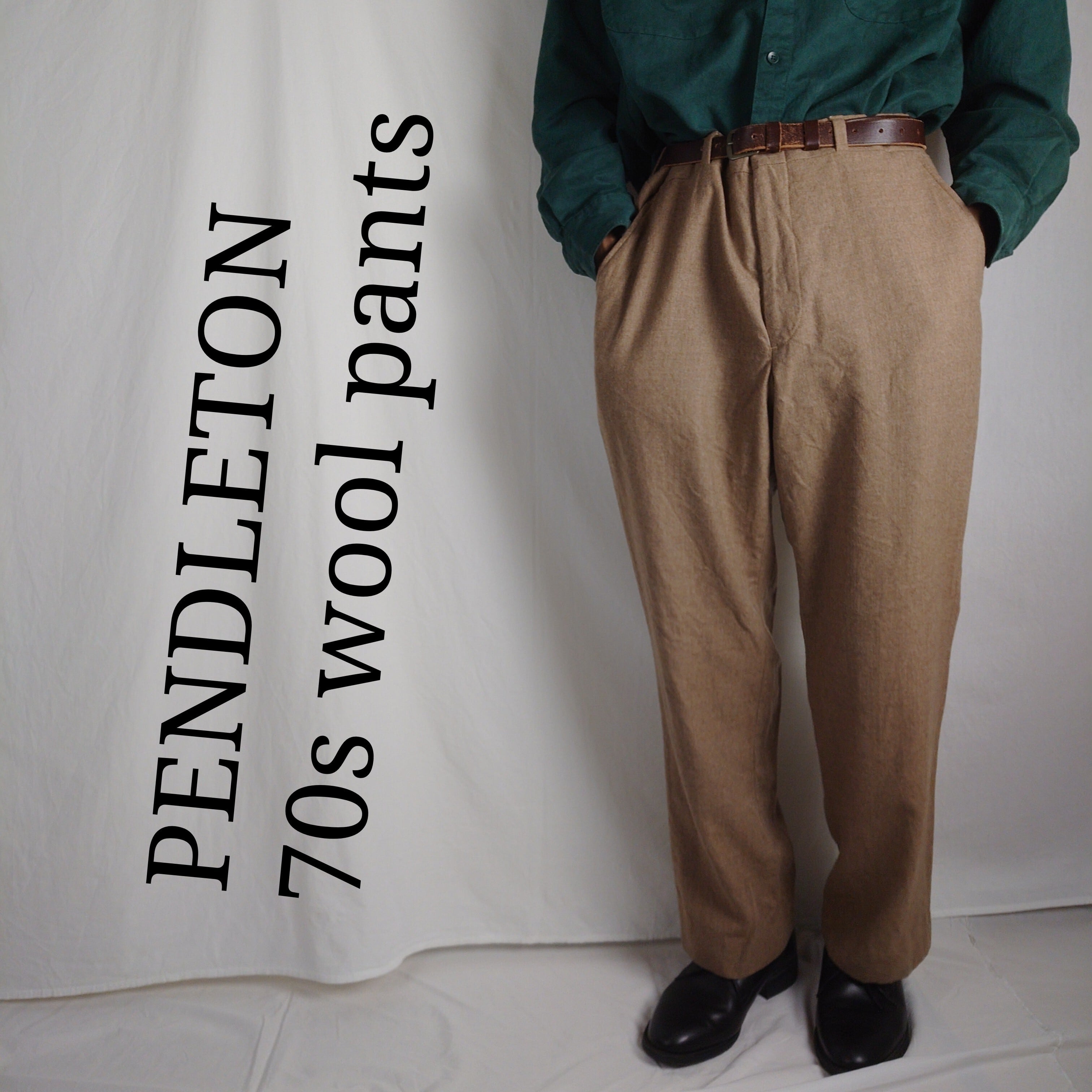 70S PENDLETON ウールスラックス