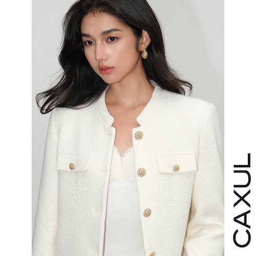 Tweed Jacket / Ivory