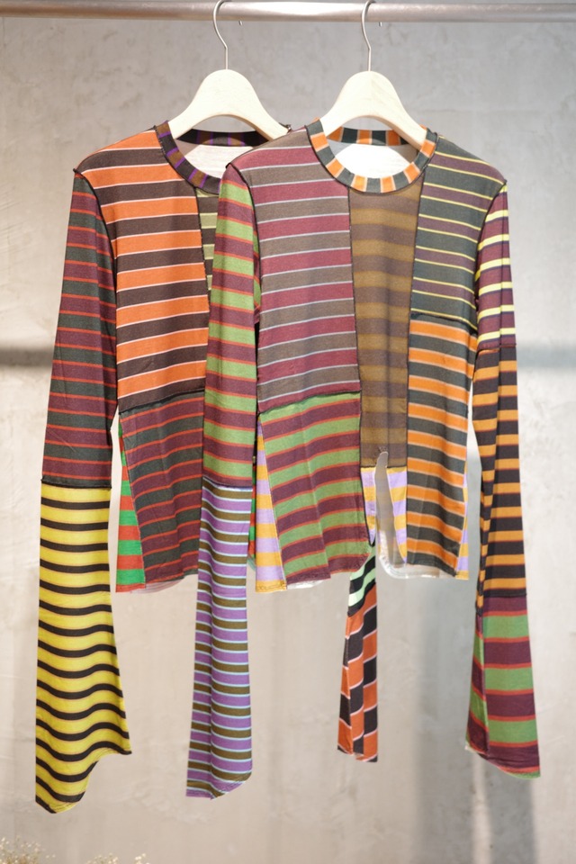 JUN MIKAMI/プリントカットソーロングスリーブ