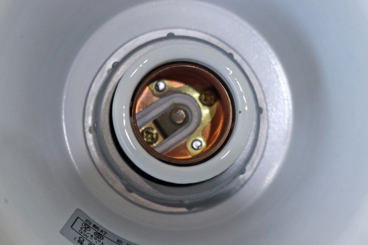 ヴィンテージ 琺瑯 照明 ホーローペンダントライト ランプ 吊り下げ