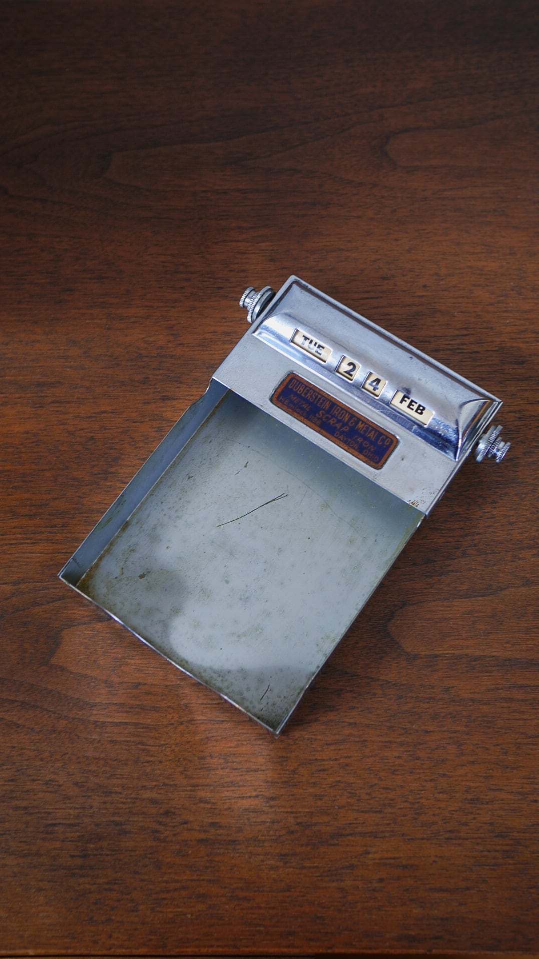 1930-1940s】PARK SHERMAN パークシャーマン 卓上カレンダー & メモ帳