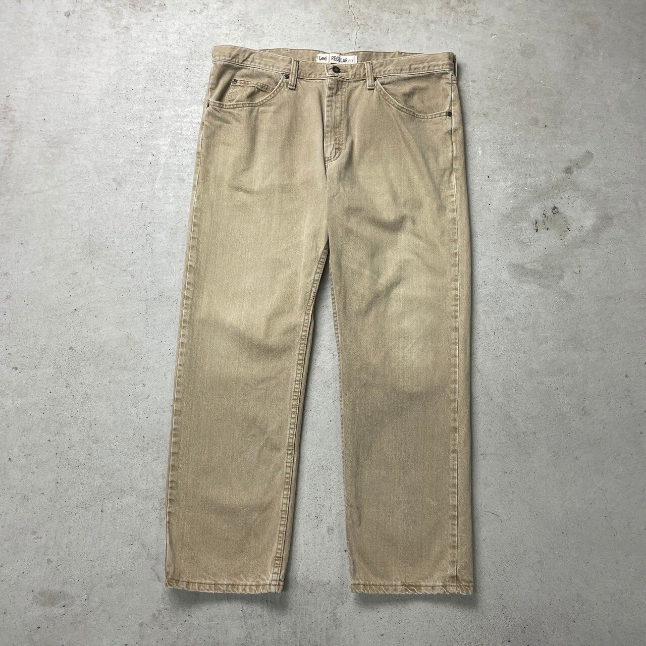 00年代 Lee リー REGULAR FIT カラーデニム ストレートデニムパンツ 