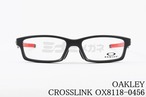 OAKLEY メガネ CROSSLINK（A） OX8118-0456 スクエア アジアンフィットモデル オークリー クロスリンクA 正規品