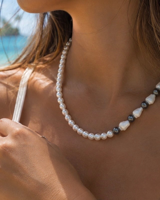 ★最新作★Hawaiian pearl shells necklace