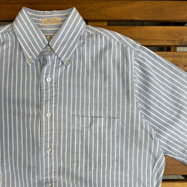 1980’S L.L.BEAN STRIPE SHIRT 15 USA