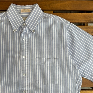 1980’S L.L.BEAN STRIPE SHIRT 15 USA