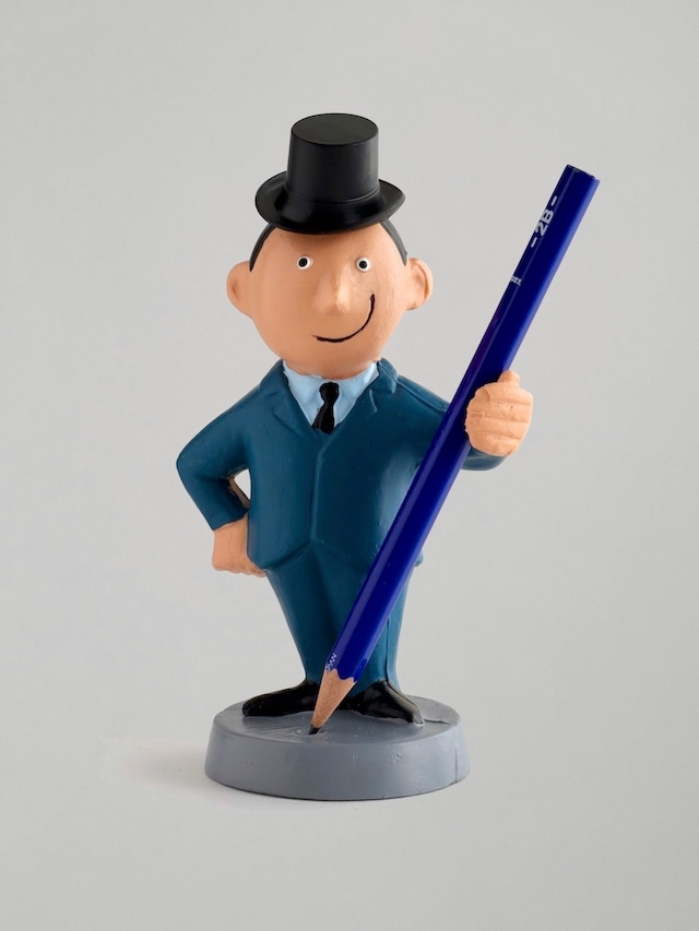 ペンスタンド ジェントルマン シルクハット 限定品 / Pen Stand Gentleman Top Hat Limited Edition