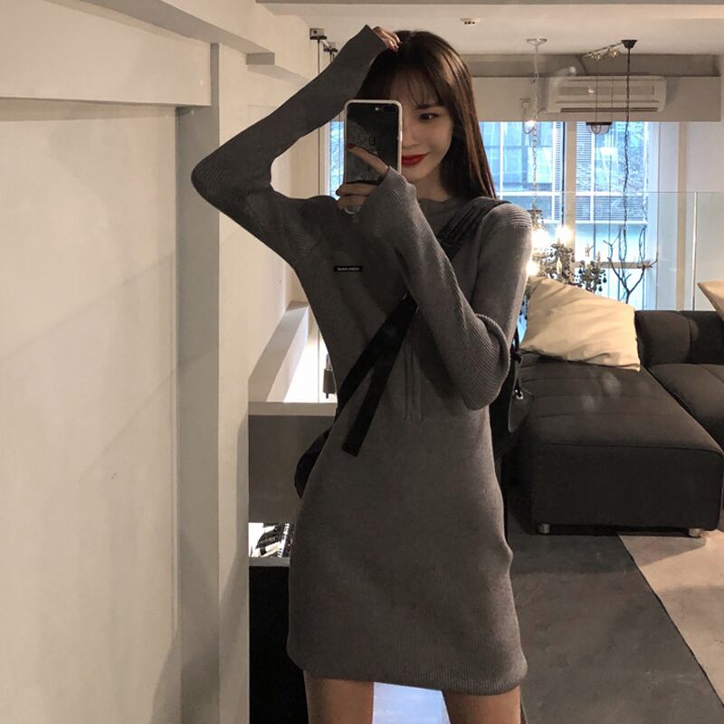 スプリングスタイルスカート スリムドレス レディース ロング 春物 試着室75302824353