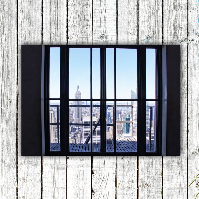 NYC Window / 【アートポスター専門店 Aroma of Paris】[SD-000684]