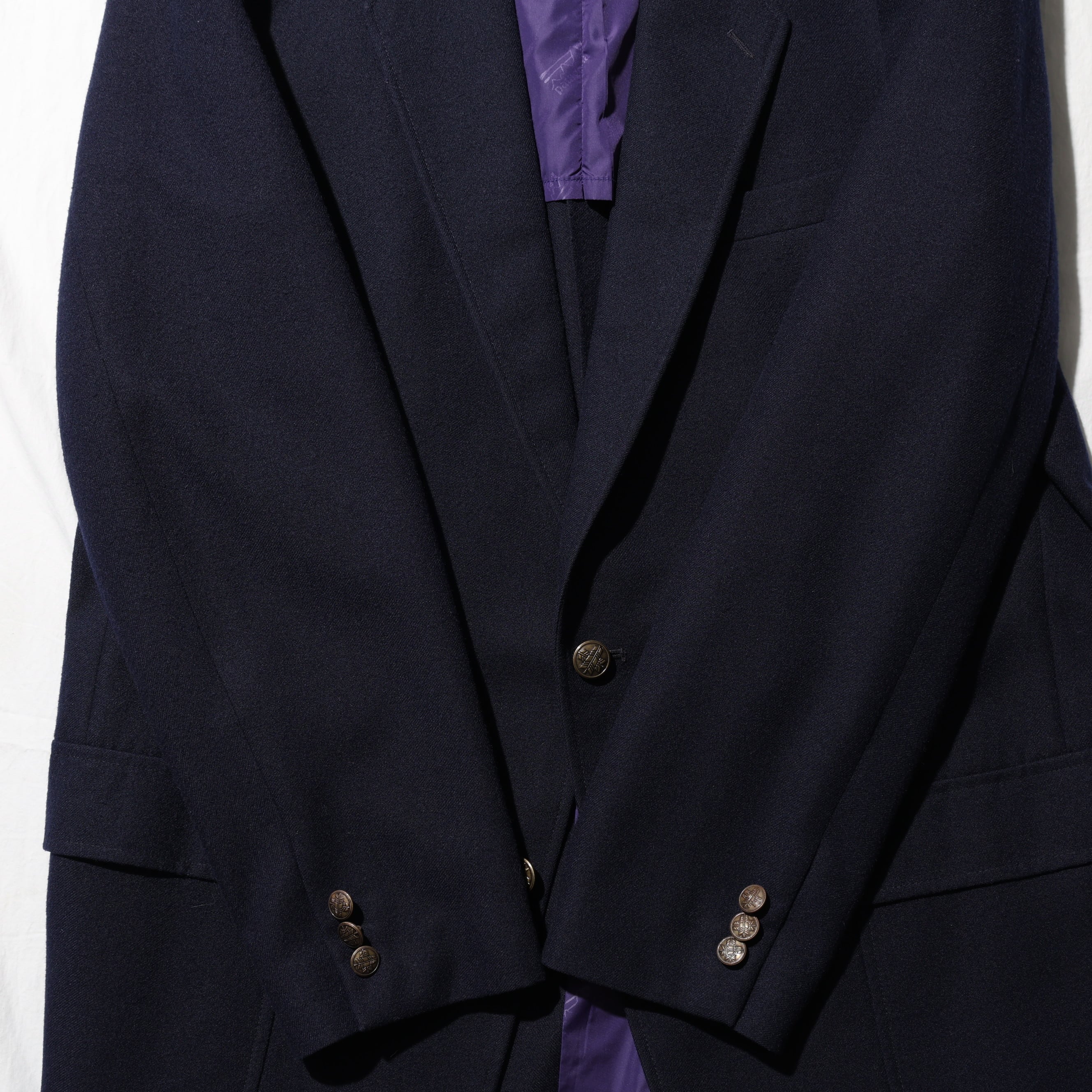 美品 44L Patagonia Travel Blazer 80s 香港製 紺ブレ ネイビー