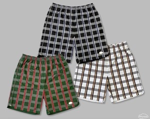LOLA‘S HARDWARE / CHECK MATE MESH SHORTS / WHITE
