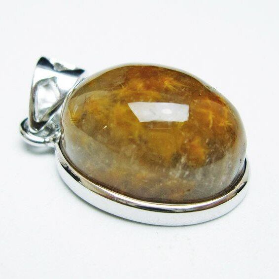 タイチンルチルクォーツ ペンダント フラワータイチンルチル 一点物 112-12561