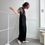 adjuster color stitch suspenders PT/black
