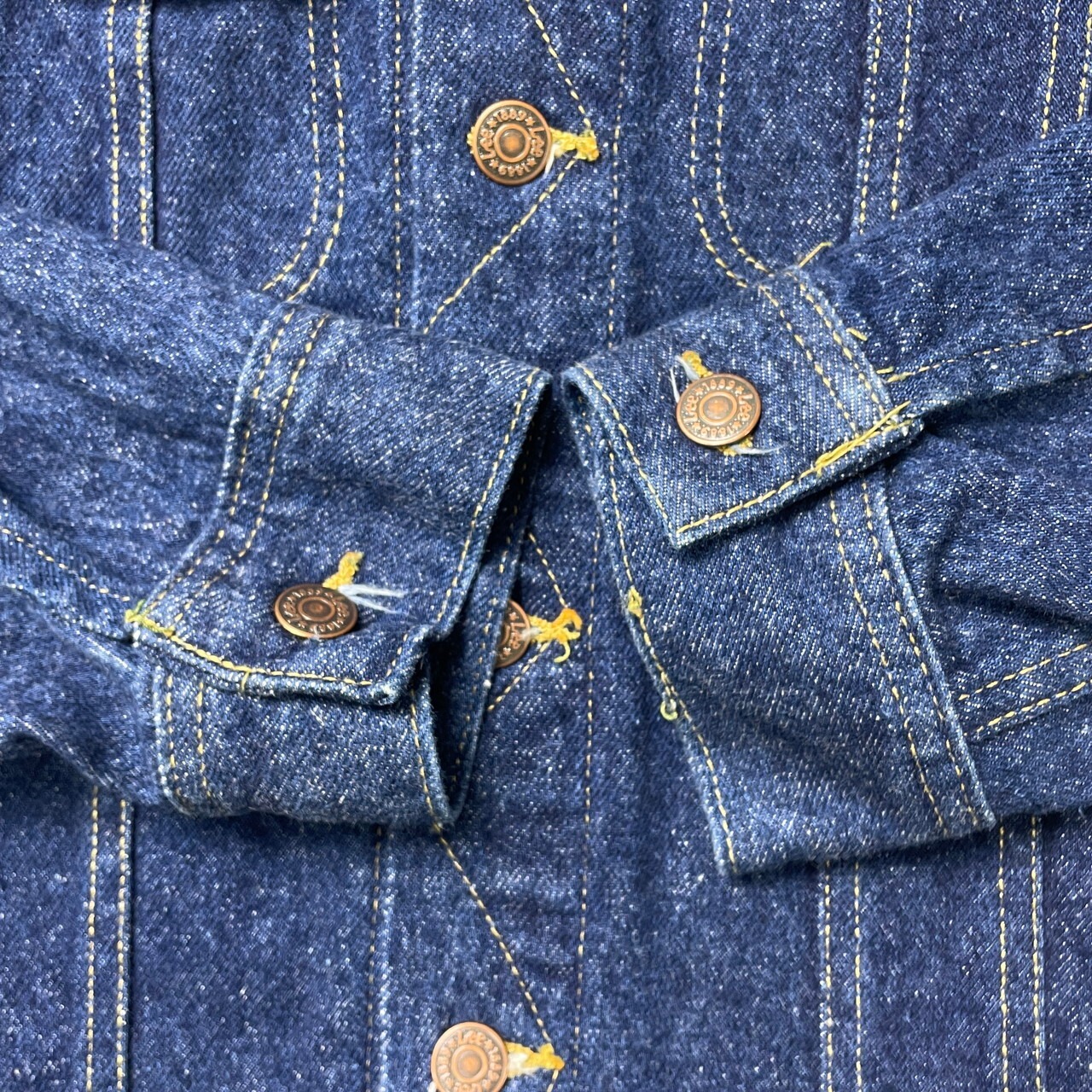 90年代 USA製 Lee AUTHENTIC JACKET リー デニムジャケット 濃紺 