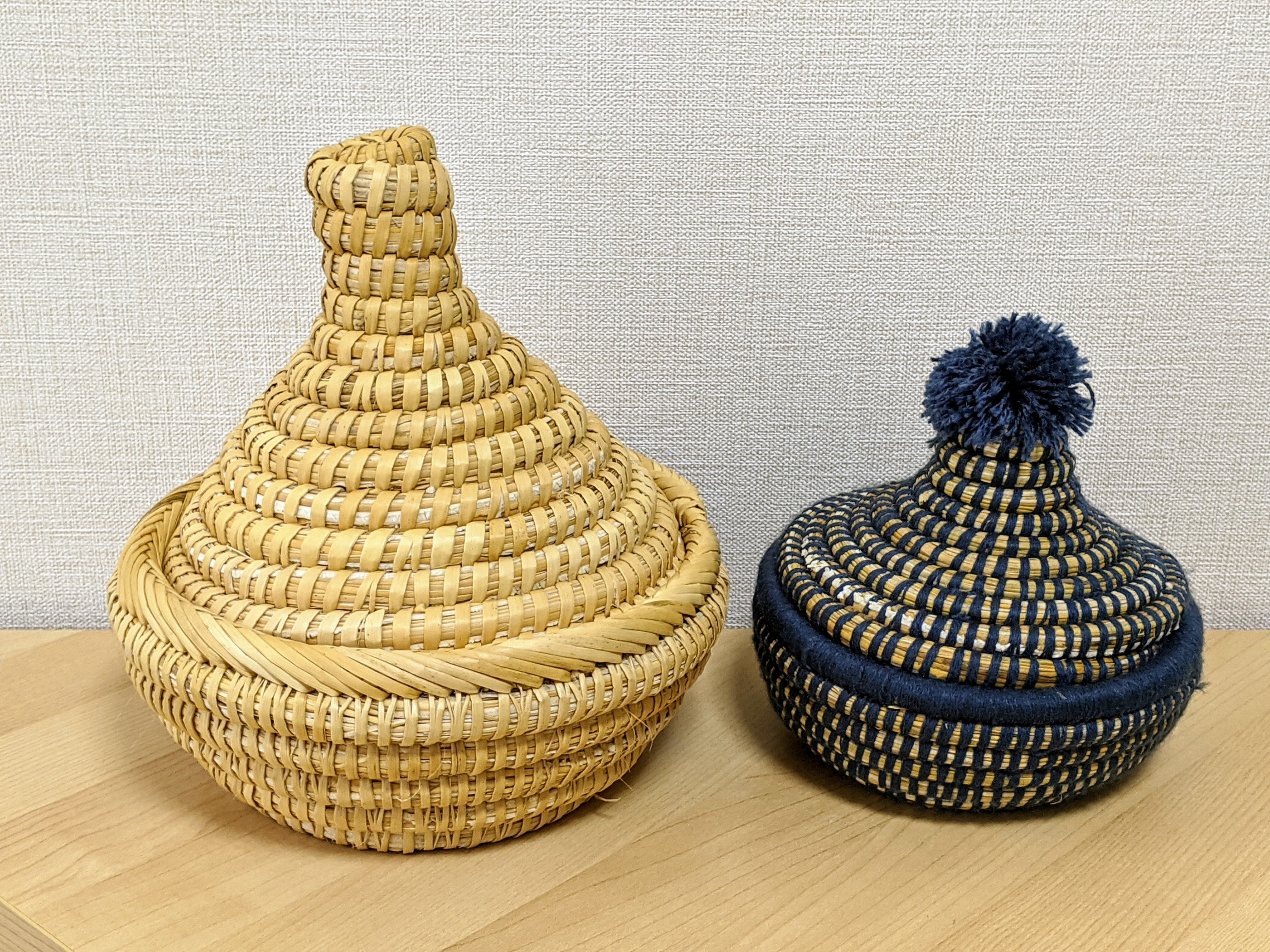 モロッコ  タジン　バスケット 楽天市場】モロッコ バスケット とんがり タジン型 バスケット